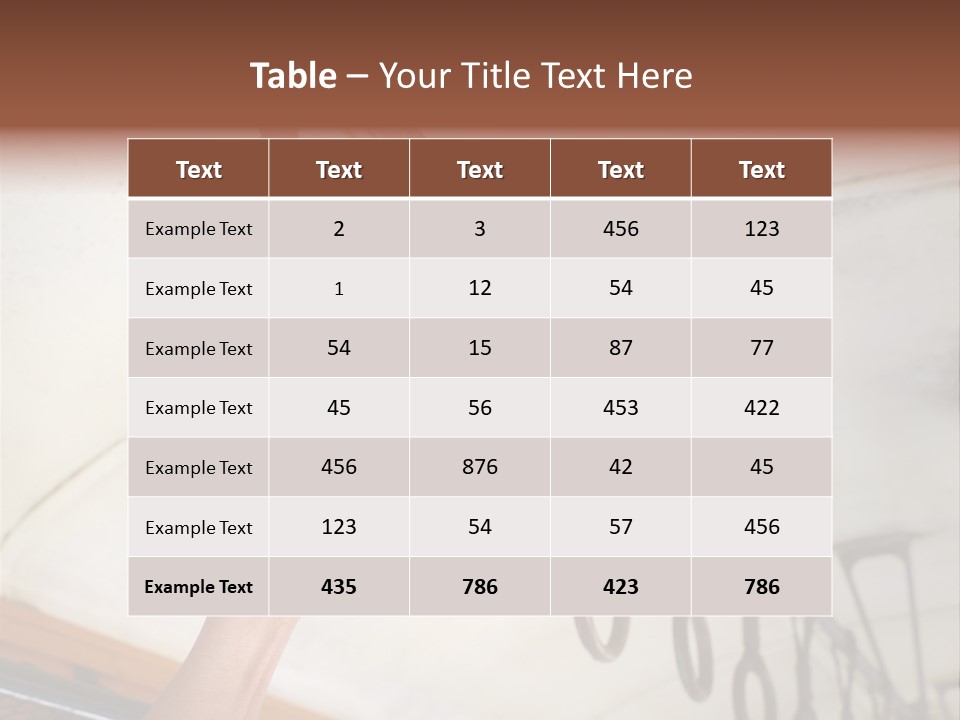 Train Athletic Men PowerPoint Template