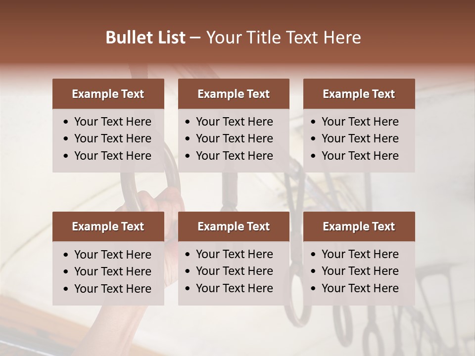 Train Athletic Men PowerPoint Template