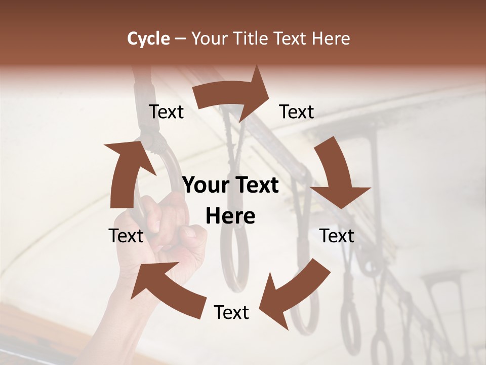 Train Athletic Men PowerPoint Template