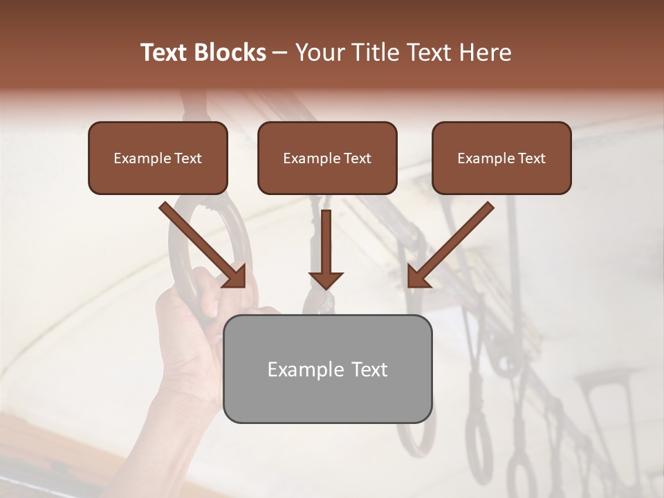Train Athletic Men PowerPoint Template