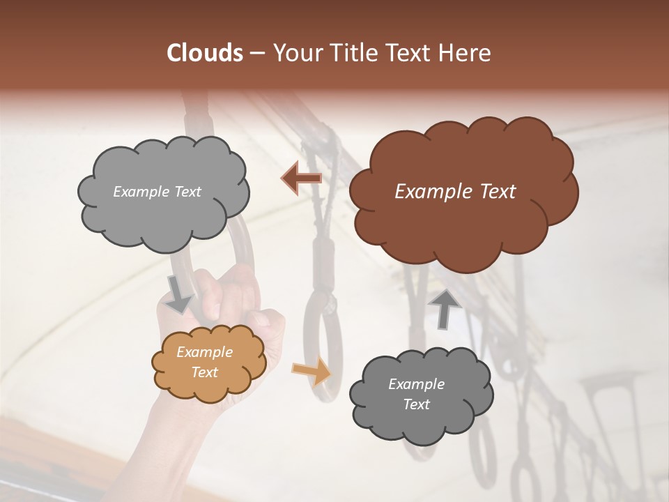 Train Athletic Men PowerPoint Template