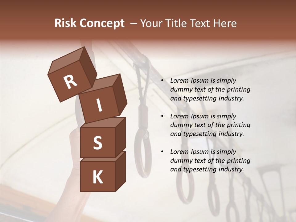 Train Athletic Men PowerPoint Template