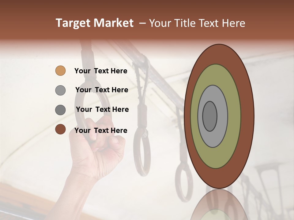 Train Athletic Men PowerPoint Template