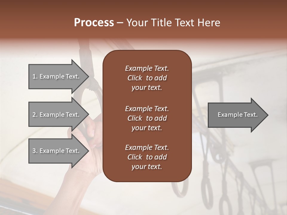 Train Athletic Men PowerPoint Template