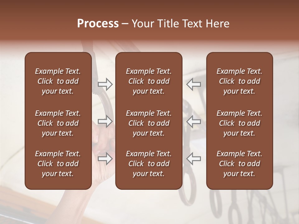 Train Athletic Men PowerPoint Template