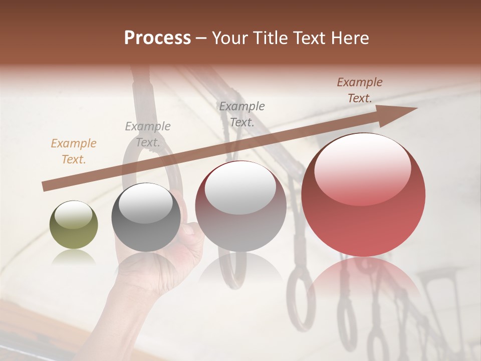 Train Athletic Men PowerPoint Template