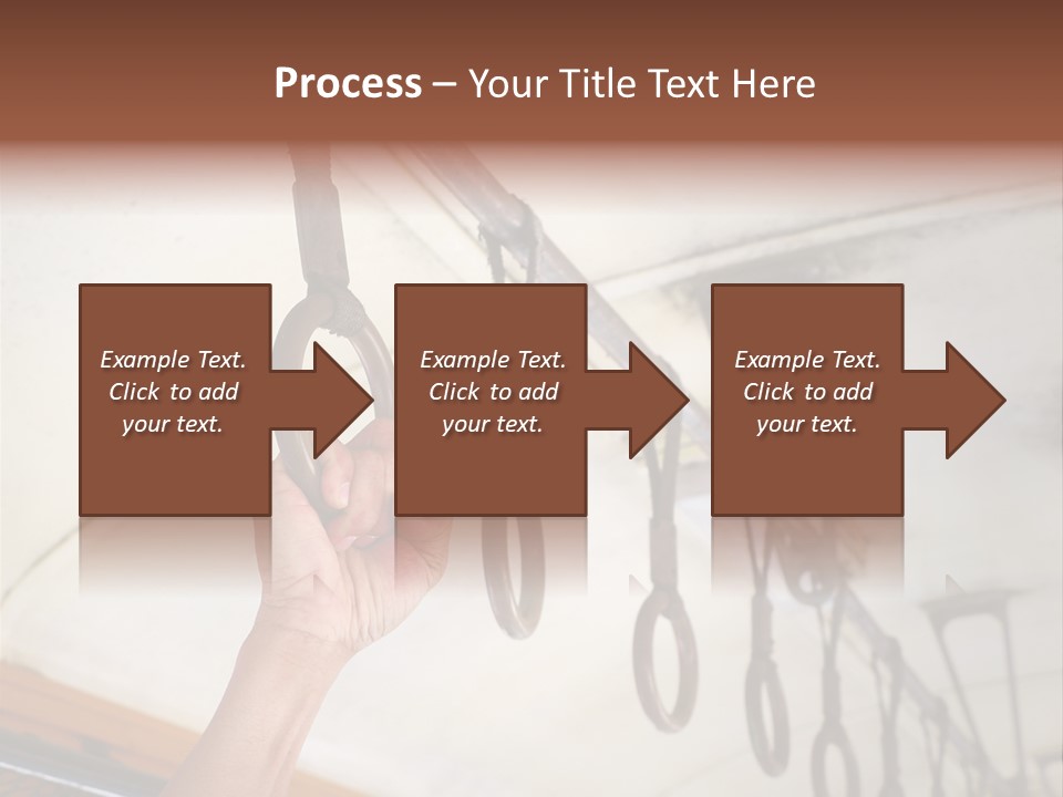 Train Athletic Men PowerPoint Template