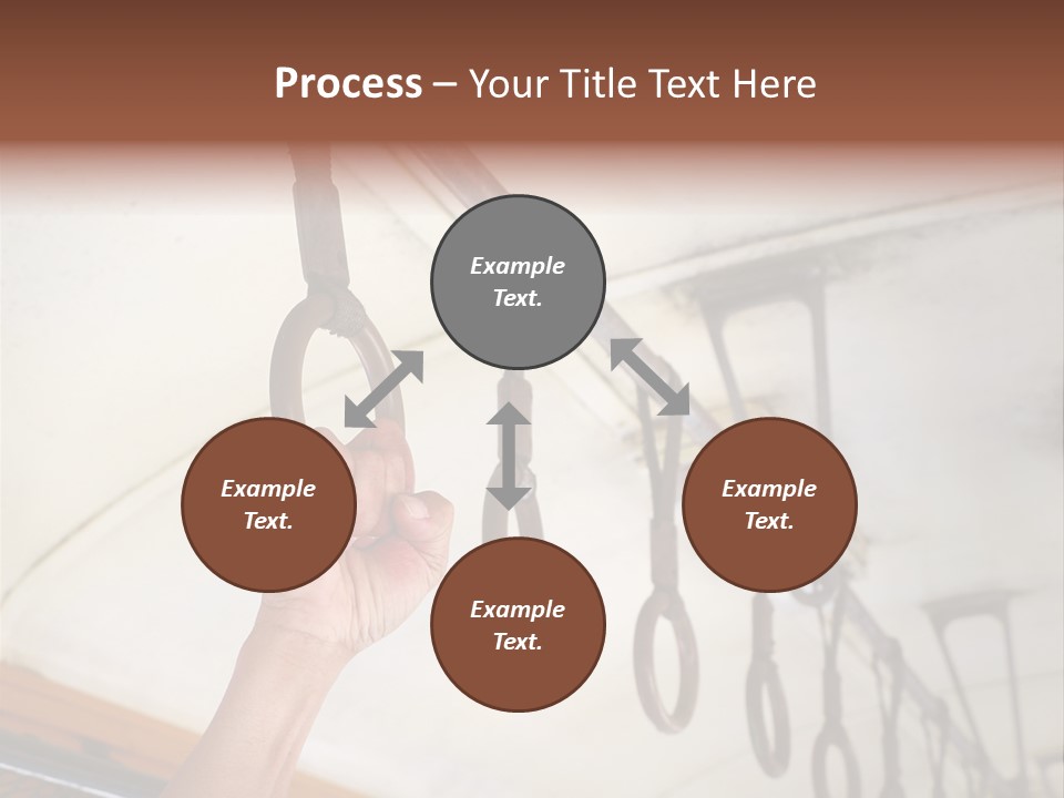 Train Athletic Men PowerPoint Template