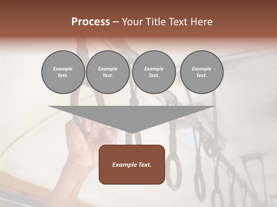 Train Athletic Men PowerPoint Template