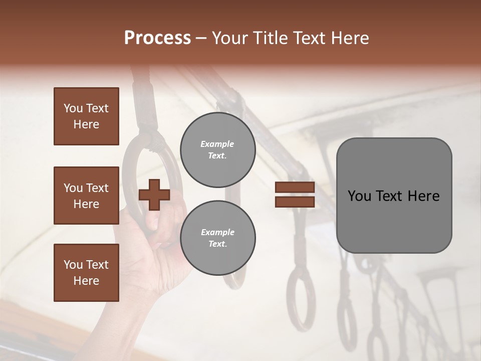 Train Athletic Men PowerPoint Template