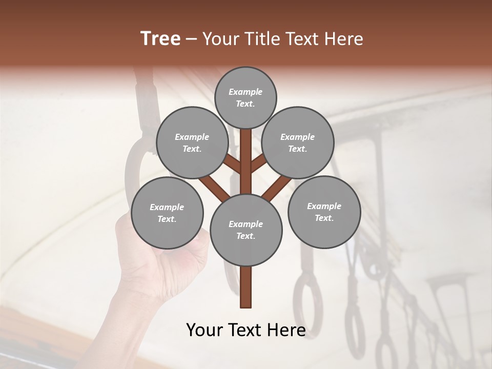 Train Athletic Men PowerPoint Template