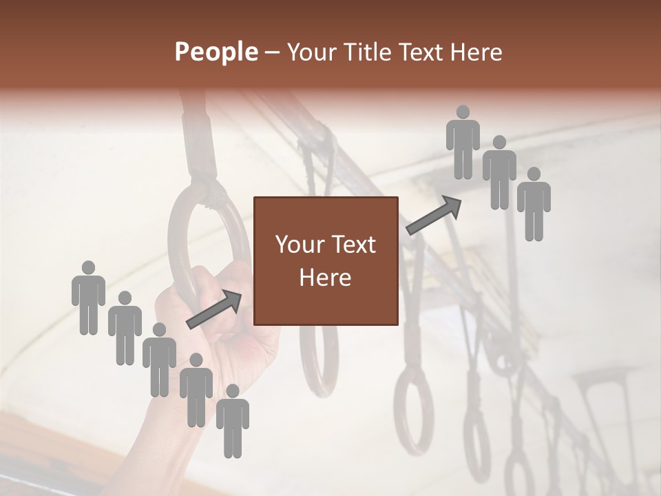 Train Athletic Men PowerPoint Template