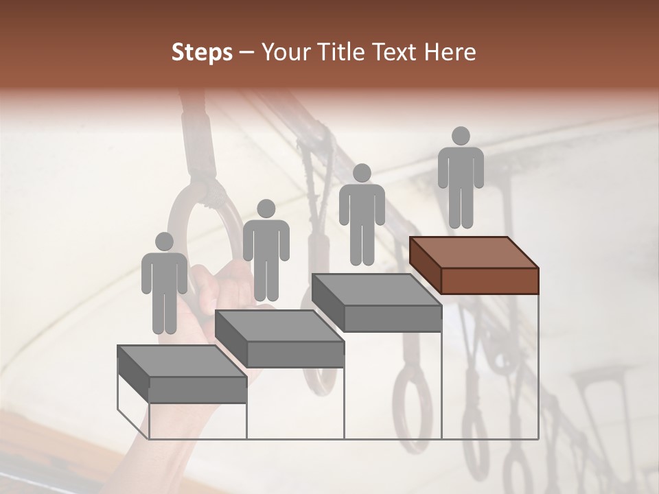 Train Athletic Men PowerPoint Template