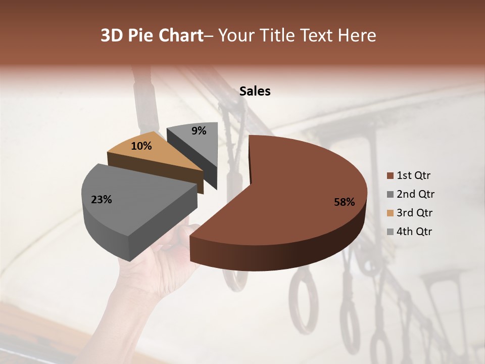 Train Athletic Men PowerPoint Template
