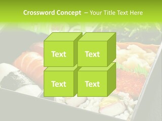 Gari Dish Nigiri PowerPoint Template