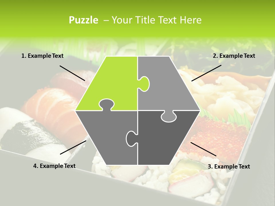 Gari Dish Nigiri PowerPoint Template