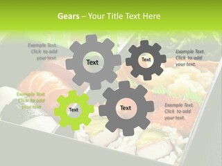 Gari Dish Nigiri PowerPoint Template
