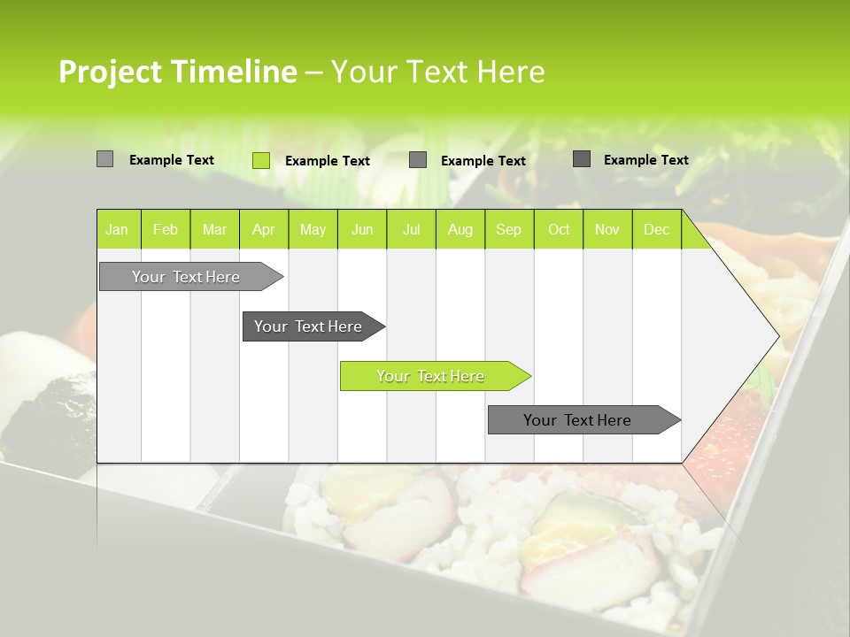 Gari Dish Nigiri PowerPoint Template