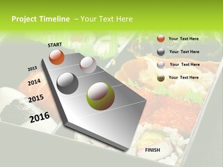 Gari Dish Nigiri PowerPoint Template