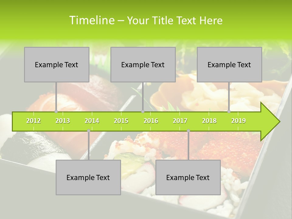 Gari Dish Nigiri PowerPoint Template