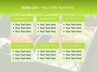 Gari Dish Nigiri PowerPoint Template