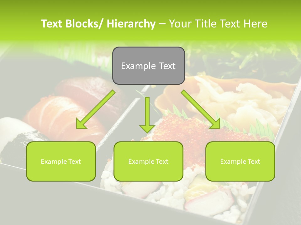 Gari Dish Nigiri PowerPoint Template