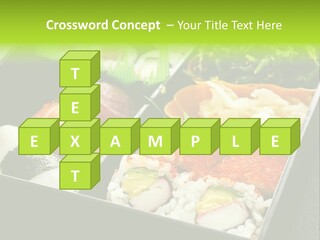 Gari Dish Nigiri PowerPoint Template