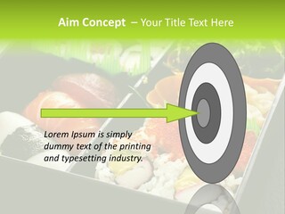 Gari Dish Nigiri PowerPoint Template