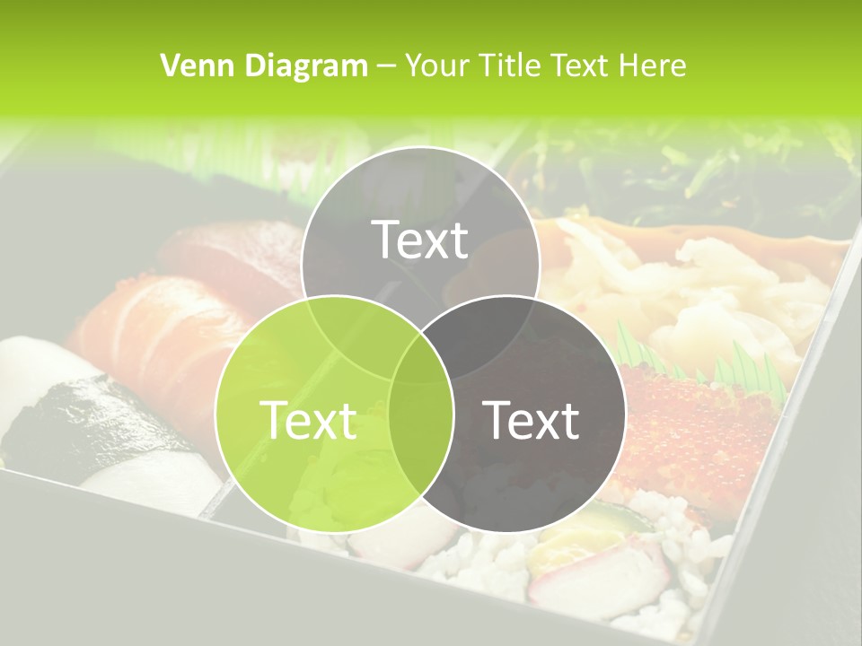Gari Dish Nigiri PowerPoint Template