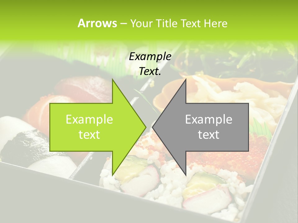 Gari Dish Nigiri PowerPoint Template