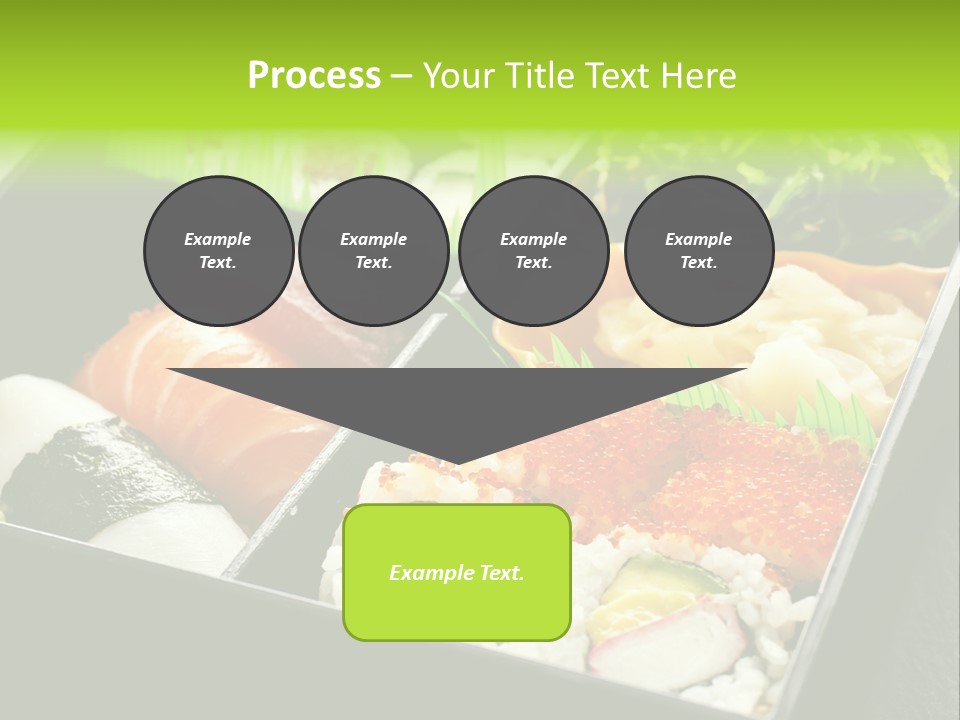 Gari Dish Nigiri PowerPoint Template