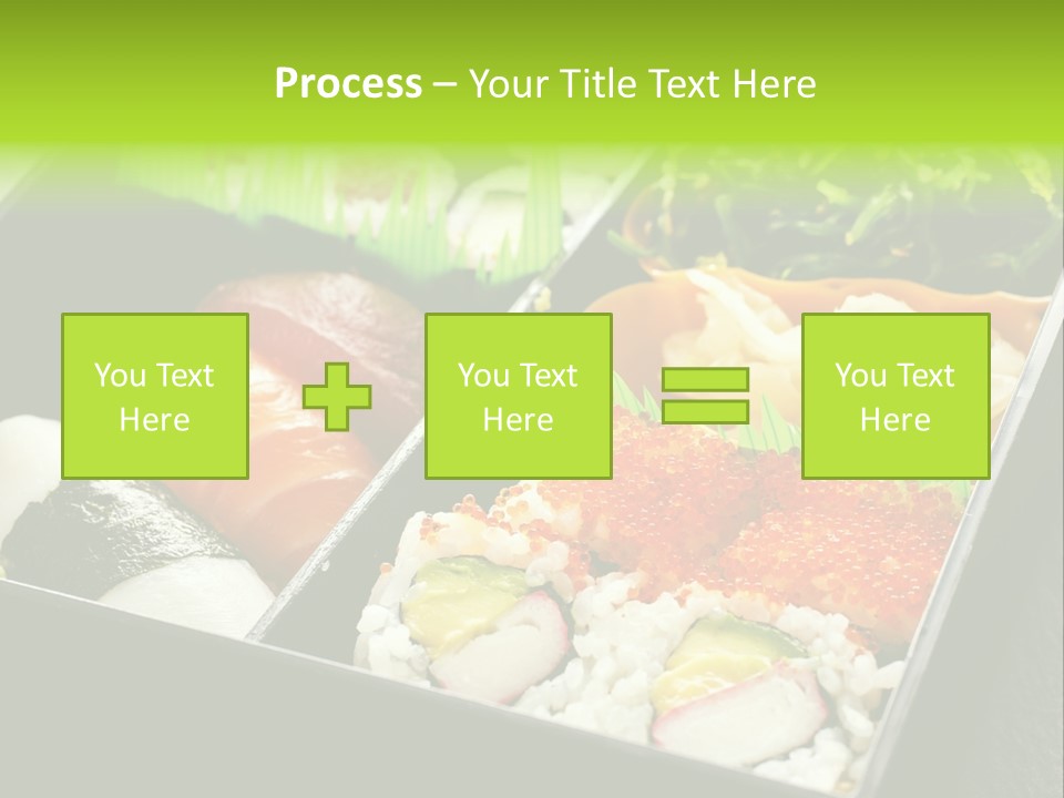 Gari Dish Nigiri PowerPoint Template