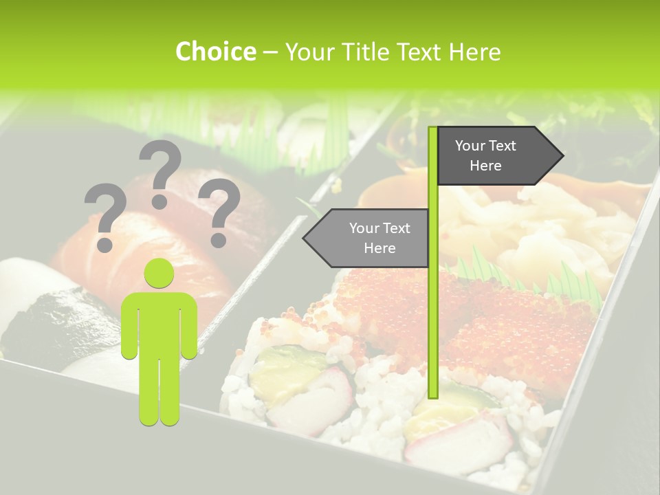 Gari Dish Nigiri PowerPoint Template