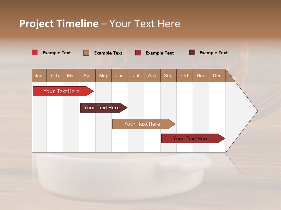A Mug Of Beer And Onion Slices On A Table PowerPoint Template