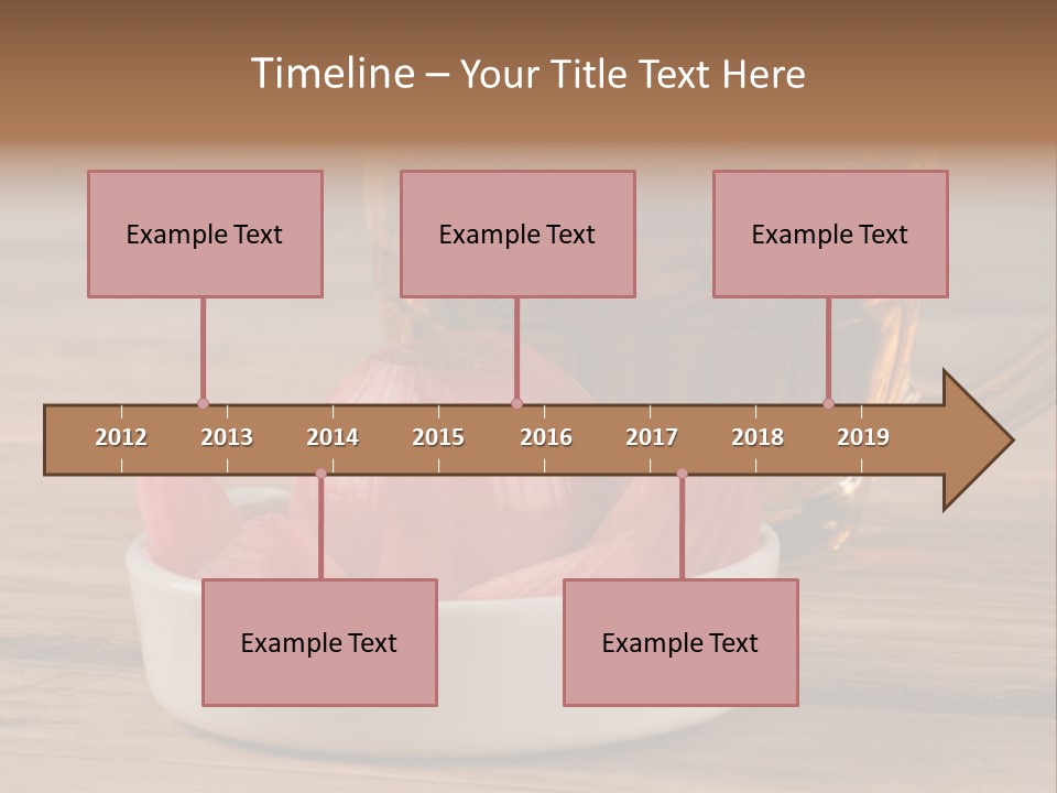 A Mug Of Beer And Onion Slices On A Table PowerPoint Template