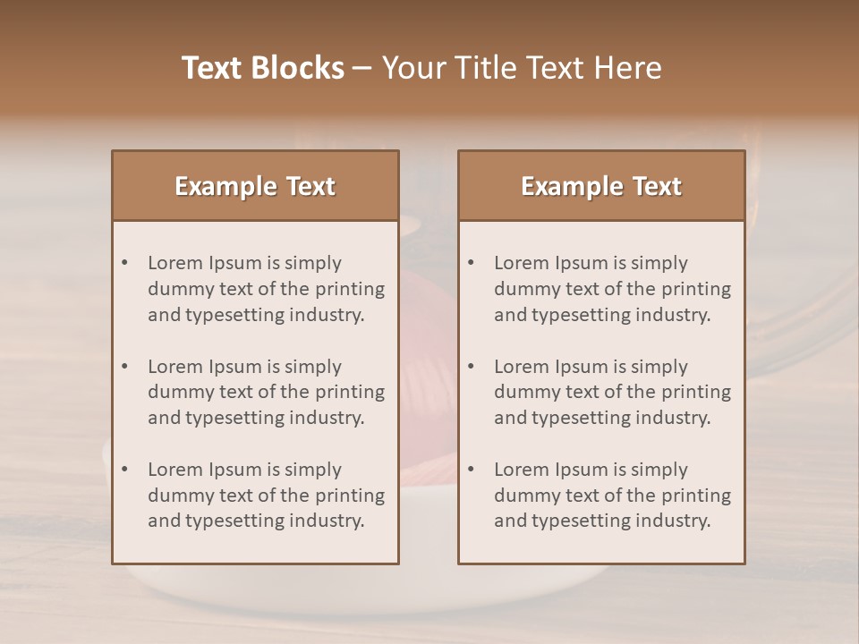 A Mug Of Beer And Onion Slices On A Table PowerPoint Template