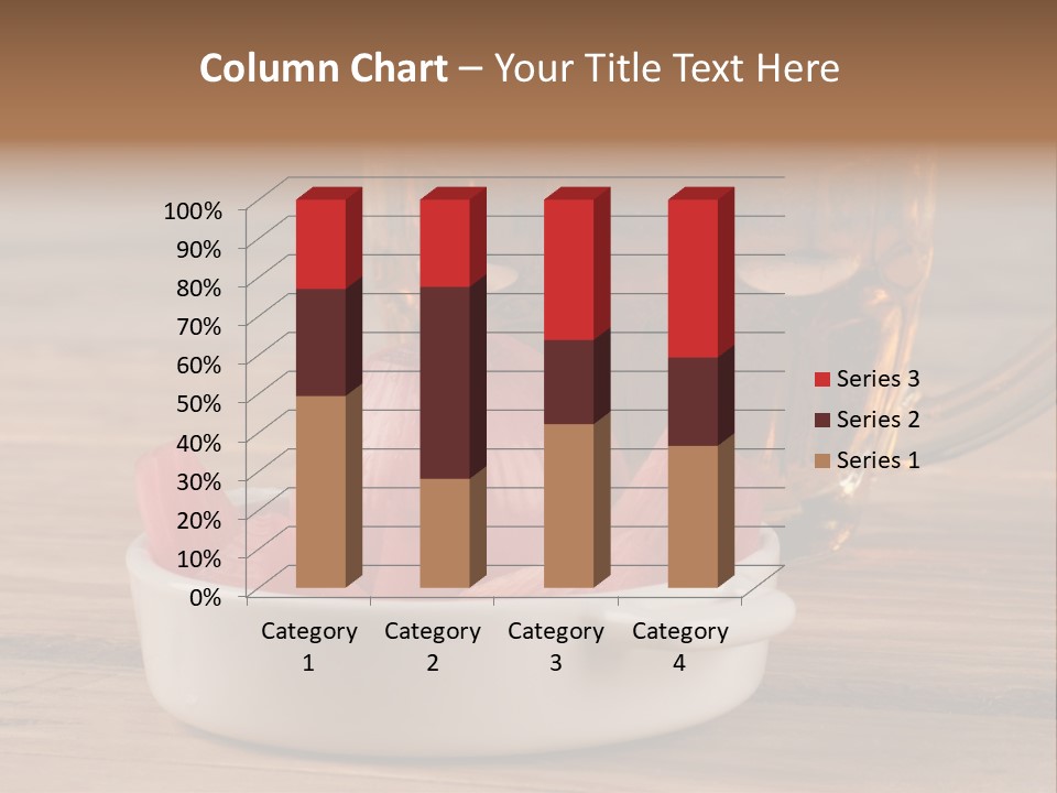 A Mug Of Beer And Onion Slices On A Table PowerPoint Template