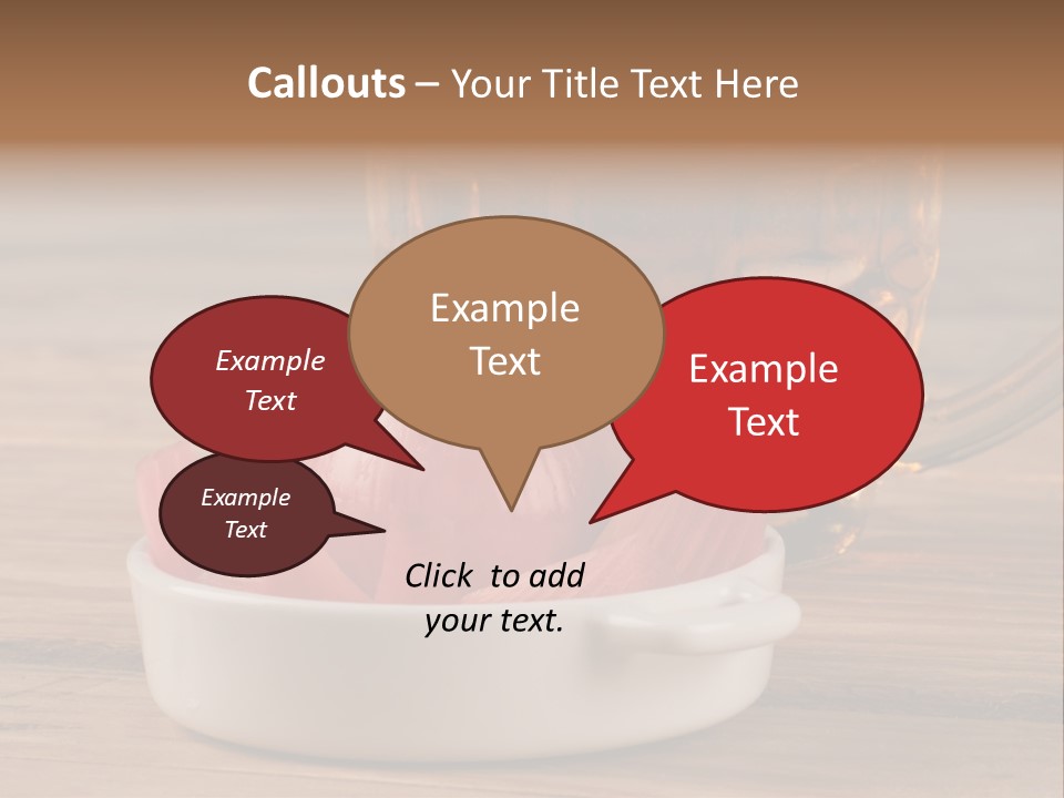 A Mug Of Beer And Onion Slices On A Table PowerPoint Template