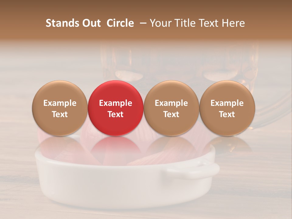 A Mug Of Beer And Onion Slices On A Table PowerPoint Template