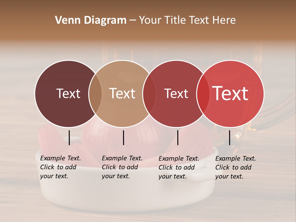 A Mug Of Beer And Onion Slices On A Table PowerPoint Template