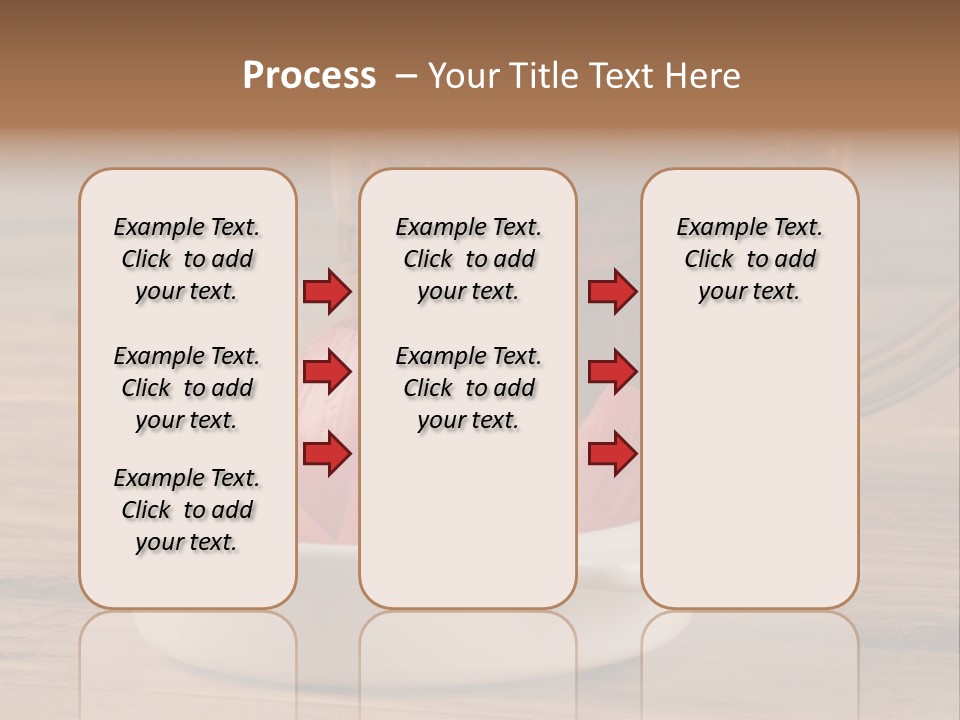 A Mug Of Beer And Onion Slices On A Table PowerPoint Template