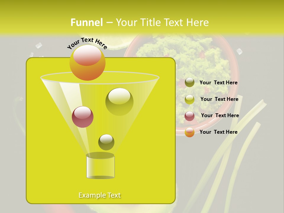 Onion Guacamole Nacho PowerPoint Template