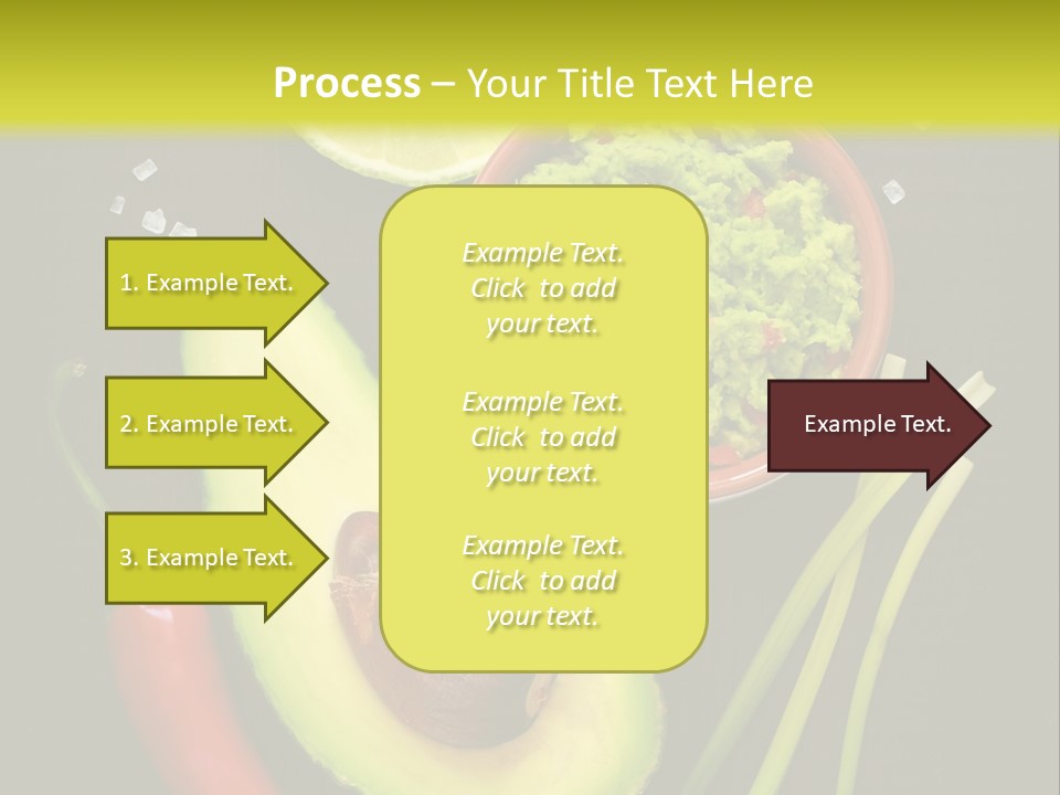 Onion Guacamole Nacho PowerPoint Template