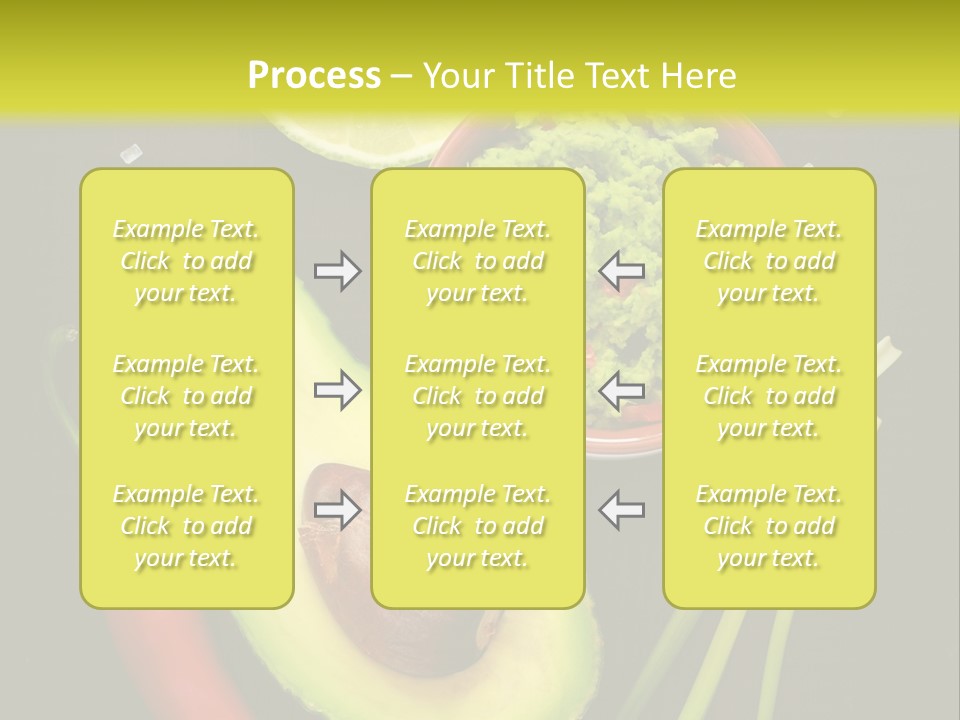 Onion Guacamole Nacho PowerPoint Template