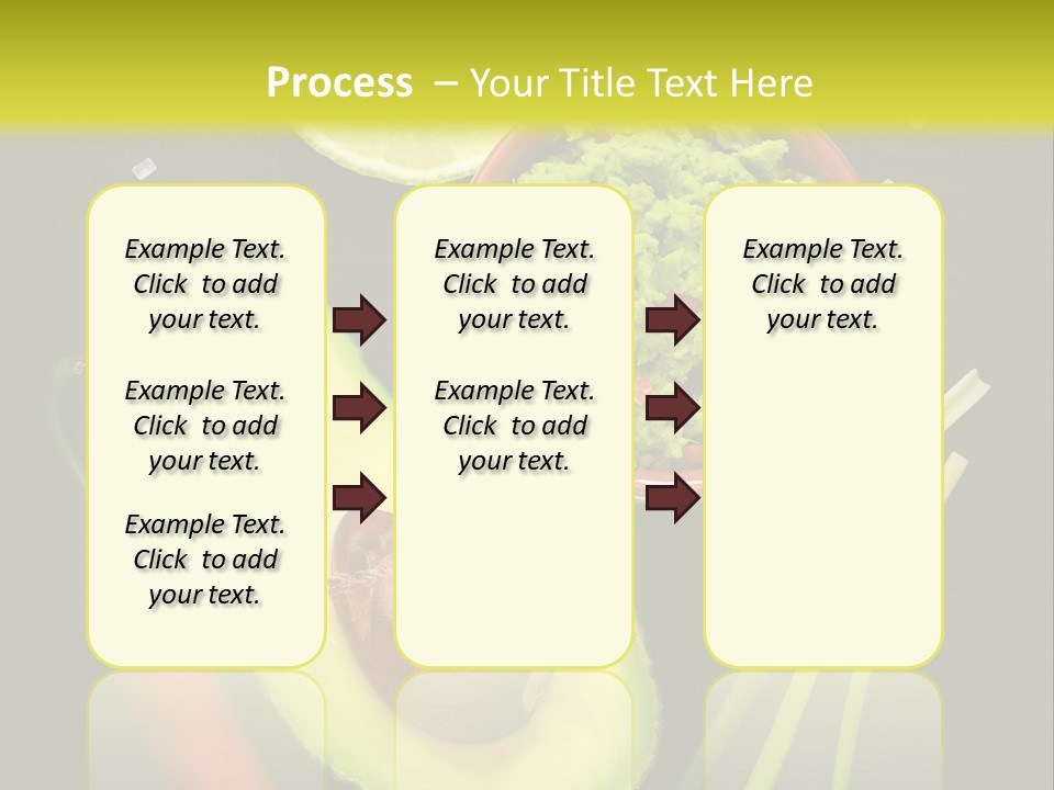 Onion Guacamole Nacho PowerPoint Template