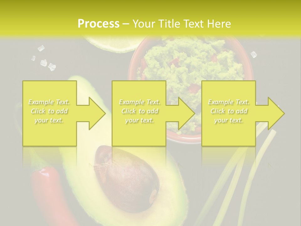 Onion Guacamole Nacho PowerPoint Template