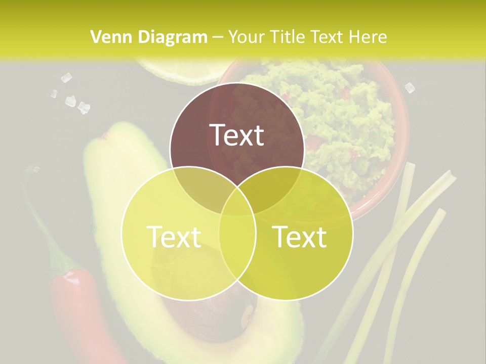 Onion Guacamole Nacho PowerPoint Template