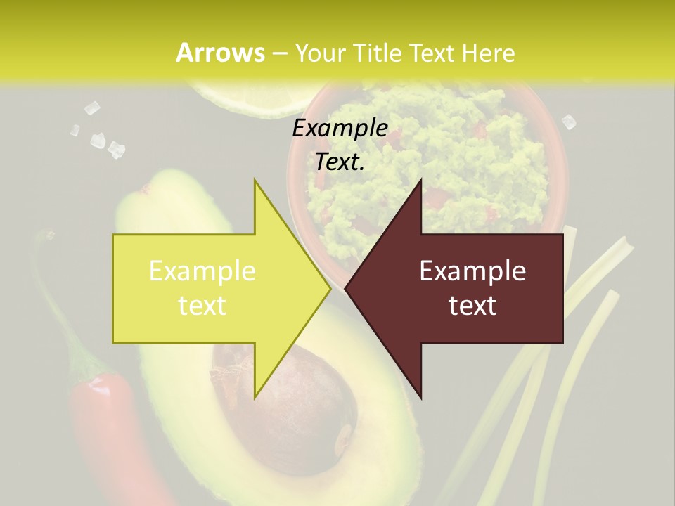 Onion Guacamole Nacho PowerPoint Template