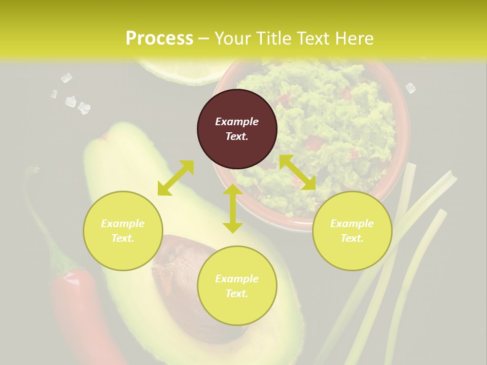 Onion Guacamole Nacho PowerPoint Template