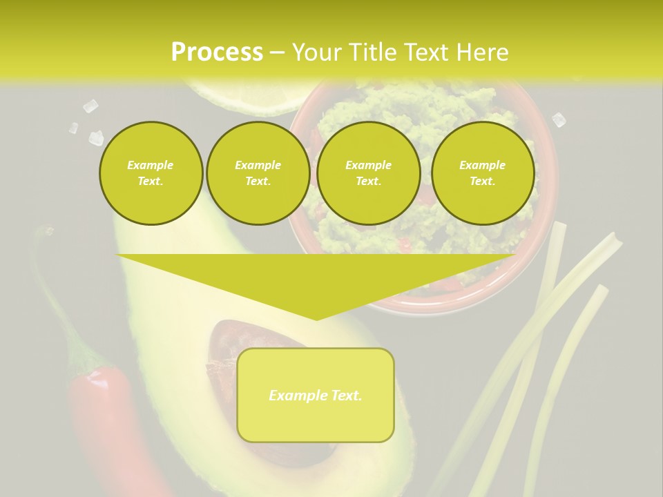 Onion Guacamole Nacho PowerPoint Template